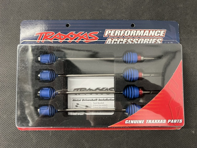 Traxxas Steel Performance CVD Driveshafts: Revo, T-Maxx 3.3, E-Revo, E-Maxx - OPEN ITEM