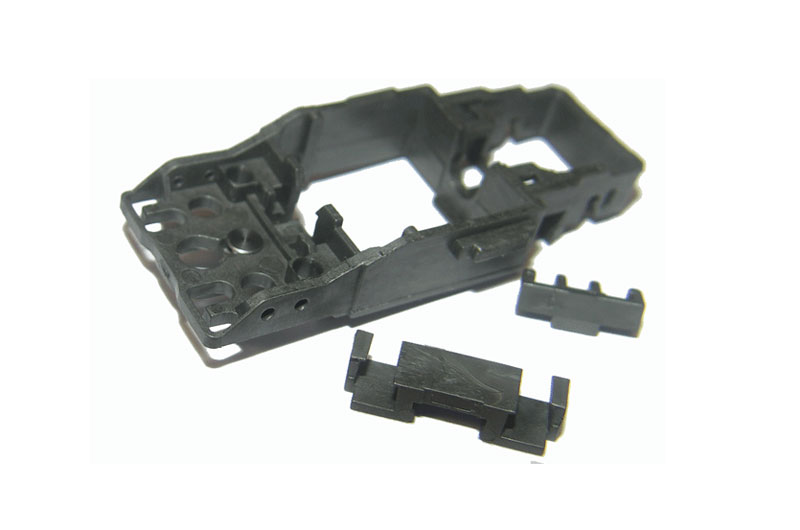Bulldog HO Racing Bare Chassis With Clip, Magnet Holder and Guide Pin