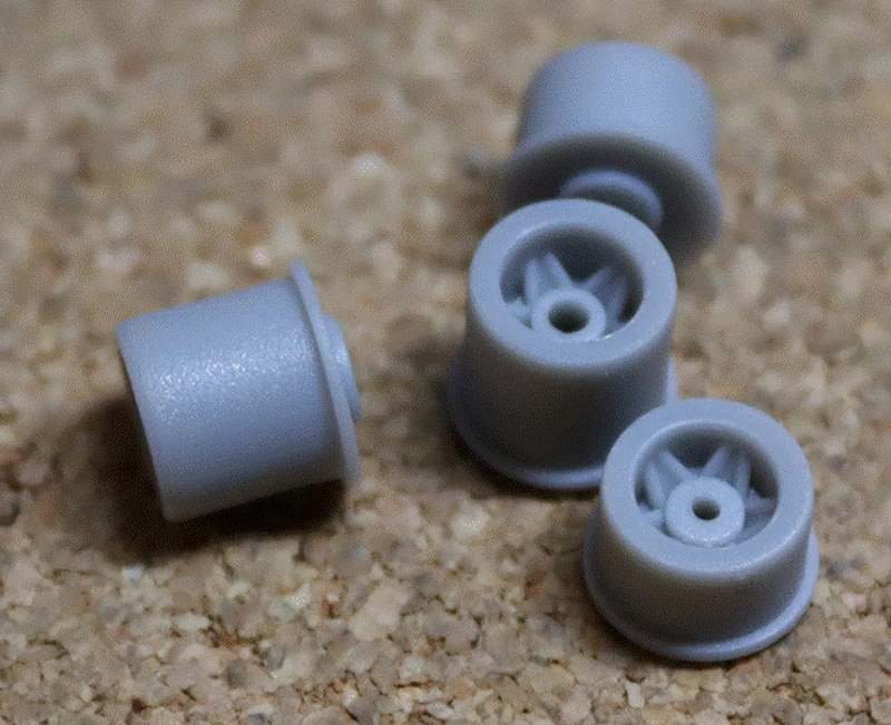 Bulldog HO Racing Grey Wheel Set