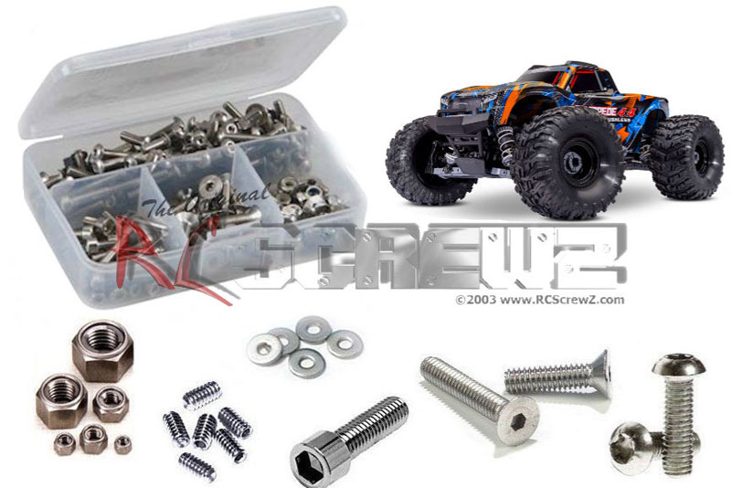 RC Screwz Traxxas Stampede 4x4 Brushless (67454-4) Stainless Steel Screw Kit