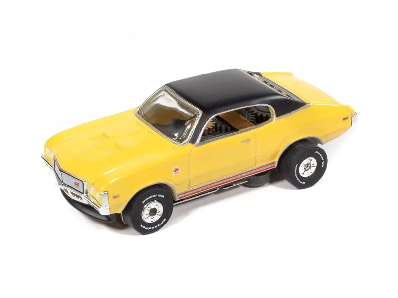 Auto World 1972 Buick GS (Yellow) Thunderjet HO Slot Car