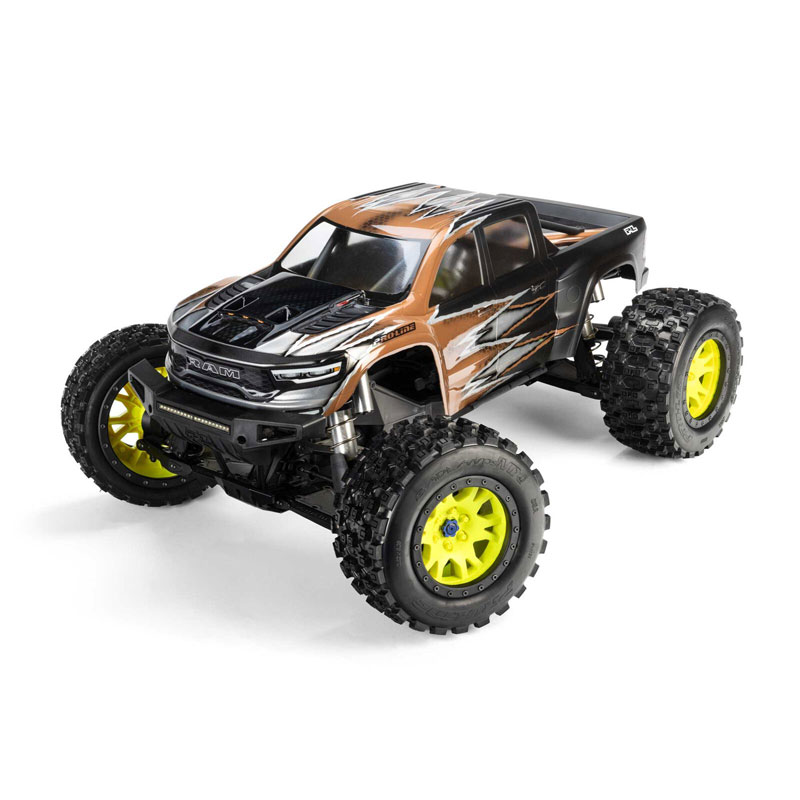 Pro-Line 1/5 Limited Edition Badlands MX43 Pro-Loc Front/Rear Tires Mounted 24mm Yellow/Black Impulse (2)