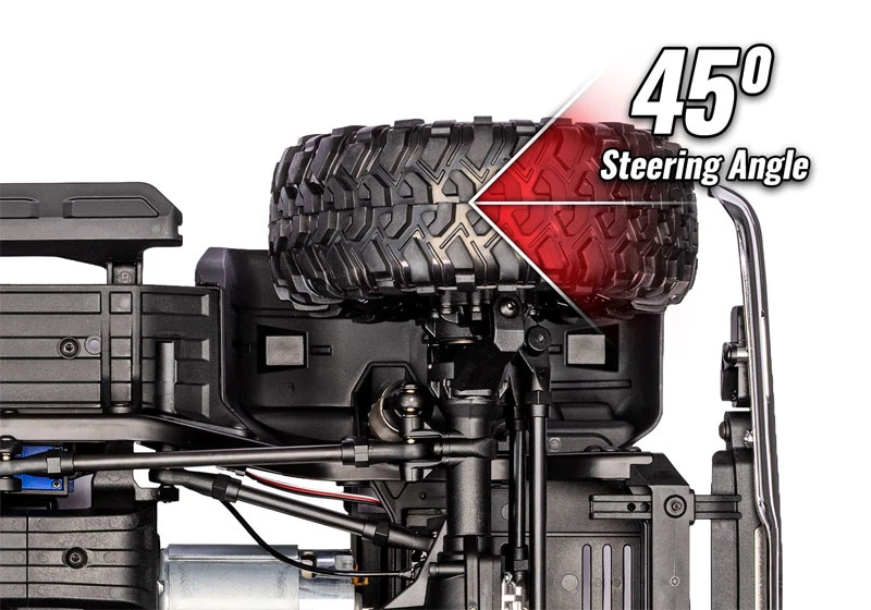 Traxxas TRX-4 1972 Chevrolet K5 Blazer 4WD RTR Rock Crawler Trail Truck with Clipless Body w/3S LiPo COMBO