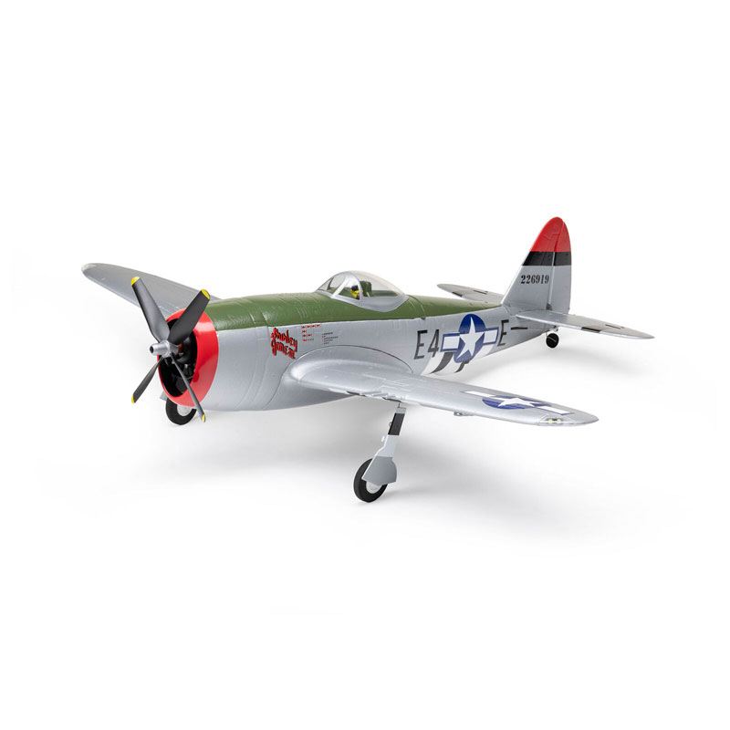 E-Flite Micro P-47 Thunderbolt 625mm BNF Basic with AS3X+ and SAFE Select
