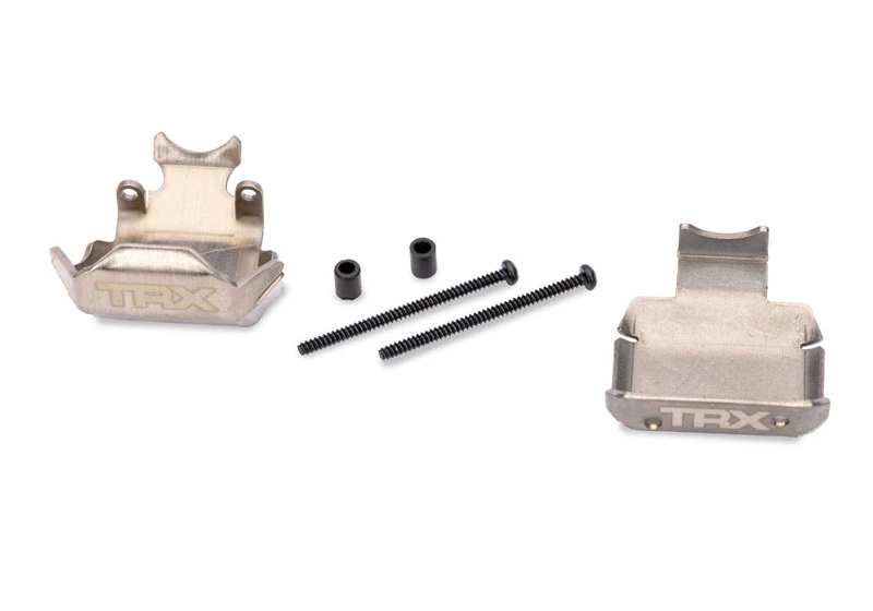 Traxxas TXC-4M Stainless Steel Axle Skid Plates (2)