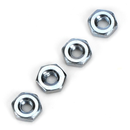 DuBro Steel Hex Nuts, 2-56