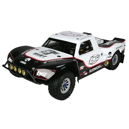 Losi 5IVE-T 4WD Off-Road Truck (White) Bind-N-Drive (BND)