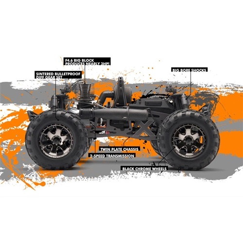 HPI Savage X 4.6 オフロードラジコン ラジコン Hpi サベージ 4.6 走らせてみた - Savage 4.6 Offroad