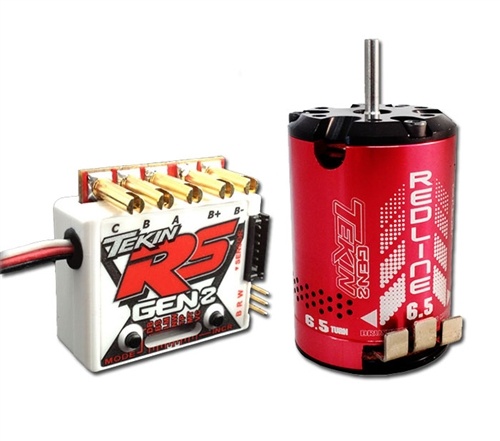 Tekin RS Gen2 ESC & 10.5T Redline Brushless Motor Combo