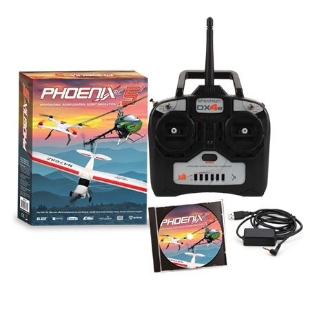 Phoenix Pro V5 RC Airplane Helicopter Simulator