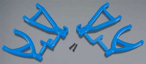 RPM Blue Rear Upper & Lower Suspension A-Arms for Traxxas 1/16 E-Revo
