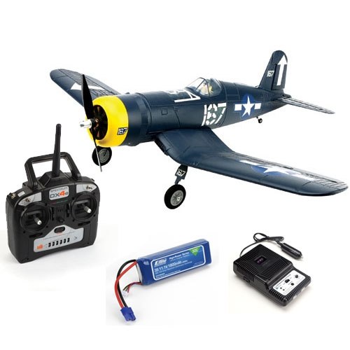 Hobbyzone F4U Corsair S RTF RC Airplane with SAFE