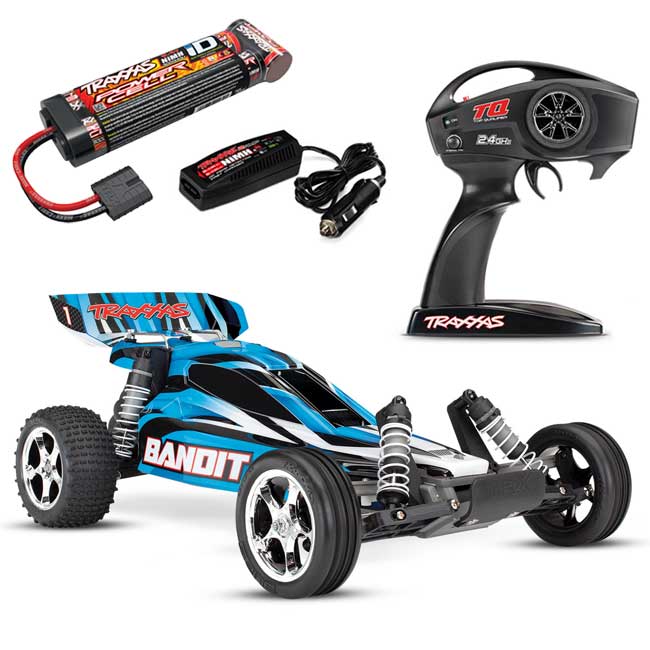 Traxxas Bandit XL-5 RTR 1/10 RC Buggy w/Battery & Fast Charger (24054-1)