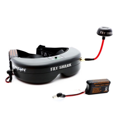 Spektrum Fat Shark Teleporter V4 FPV Headset w/Head Tracking