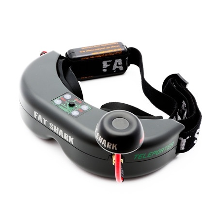 Spektrum Fat Shark Teleporter V4 FPV Headset w/Head Tracking