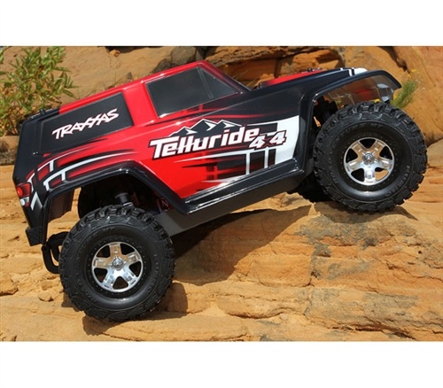 Traxxas Telluride 4x4 RTR RC Trail Truck w/ID Battery & Quick Charger