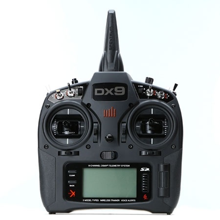 Spektrum DX9 Black Edition Air & Heli Transmitter, AR9020 & Case