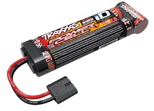 Traxxas 8.4V 3000mAh NiMH Flat Battery Pack w/iD Connector