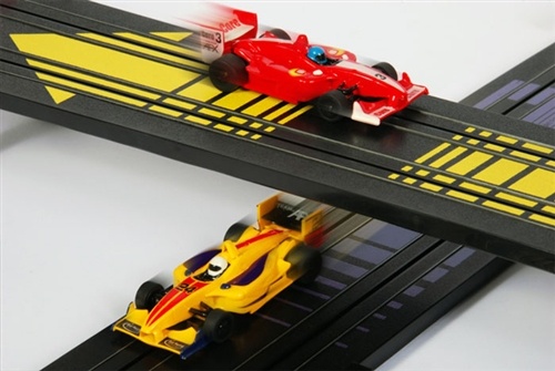 AFX Infinity Mega G+ Tri-Power Slot Car Set