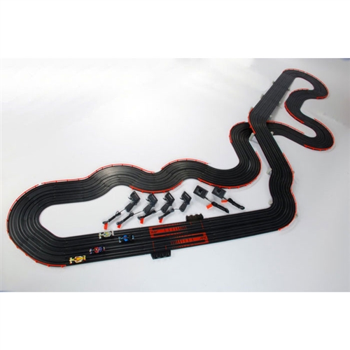AFX Super International 4-Lane Slot Car Track Set
