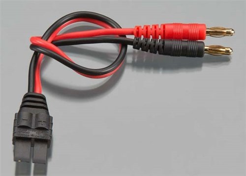 Traxxas Banana to High-Current Connector Charge Lead