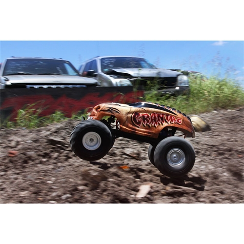 Traxxas Craniac 2WD RTR RC Monster Truck w/Battery & Quick Charger