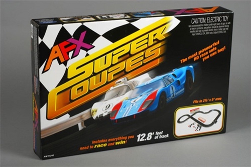 AFX Super Coupes Mega G+ Tri-Power Slot Car Set