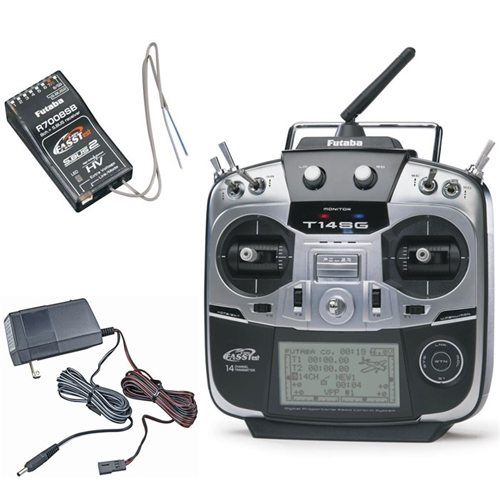 Futaba 14SGA Air TX & R7008SB Telemetry Receiver