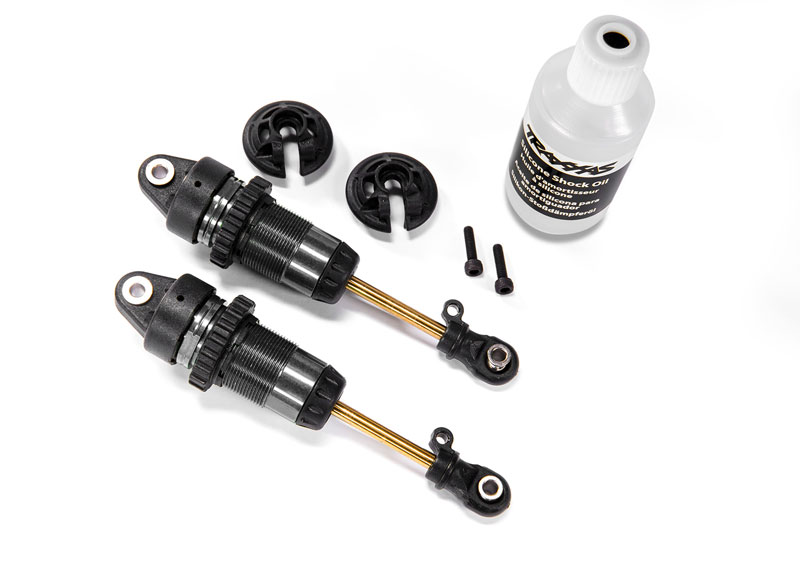 Traxxas GTR Long Shocks (2) w/Titanium-Nitride Shafts