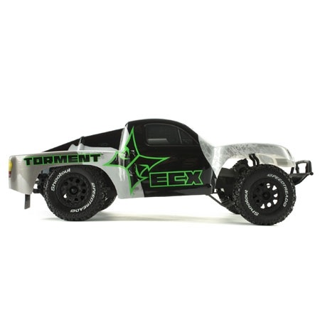 Electrix Torment 1/10 2WD Short-Course RTR RC Truck (Black/Green)