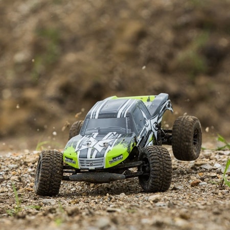 ECX AMP MT 1/10 2WD RTR RC Monster Truck (Black/Green)