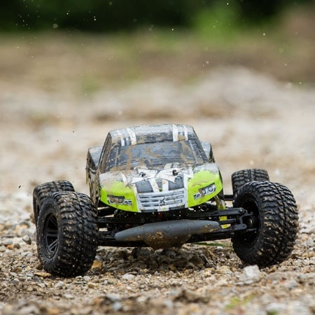 ECX AMP MT 1/10 2WD RTR RC Monster Truck (Black/Green)