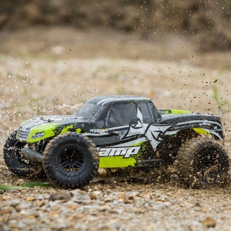 ECX AMP MT 1/10 2WD RTR RC Monster Truck (Black/Green)