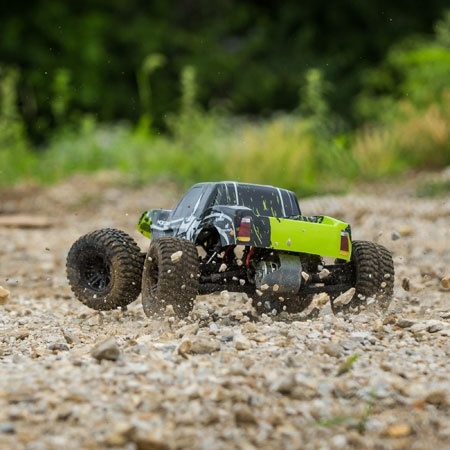 ECX AMP MT 1/10 2WD RTR RC Monster Truck (Black/Green)