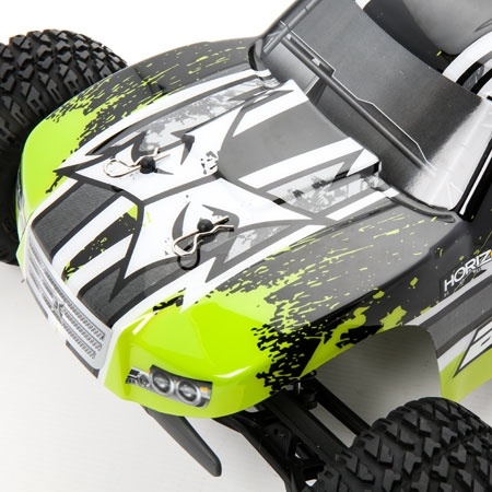 ECX AMP MT 1/10 2WD RTR RC Monster Truck (Black/Green)