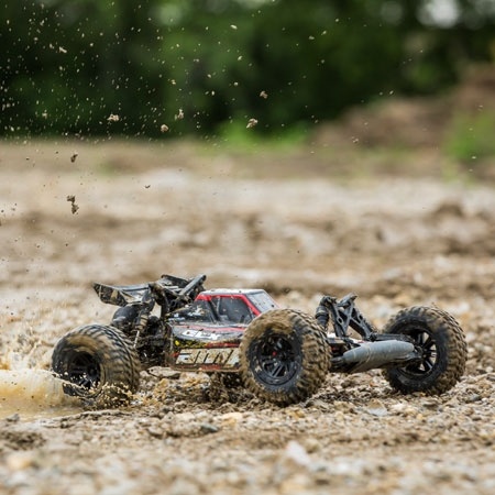 ECX AMP 1/10 2WD RTR RC Desert Buggy (Black/Yellow)