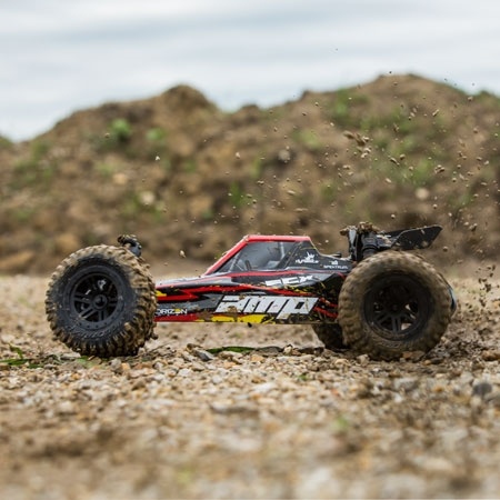 ECX AMP 1/10 2WD RTR RC Desert Buggy (White/Red)