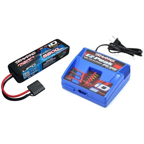 Traxxas Slash 4x4 Ultimate RTR Brushless TSM w/iD Quick Charger & LiPo Battery