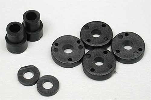 Traxxas Big Bore Shock Piston Head Set & Mounting Bushings