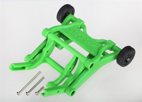 Traxxas Green Wheelie Bar Assembly for Slash, Stampede, Rustler, Bandit