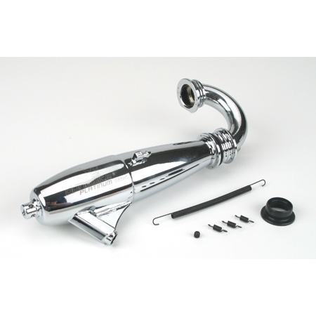 Dynamite 1/8 086 Hi-Speed Inline Exhaust System (Polished)