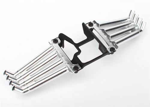 Traxxas Header pipes, satin chrome