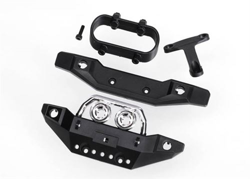 Traxxas Bumper, front (1)/ rear (1)/ bumper mount, rear (1)