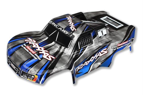 Traxxas Body, LaTrax 1/18 SST, blue (painted)/ dec