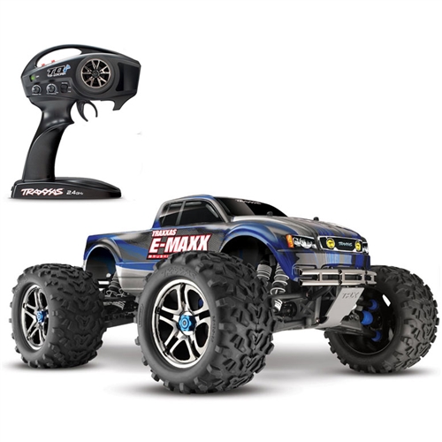 ホビーラジコン Traxxas E-maxx Traxxas E-Maxx Brushless 4WD RTR RC Truck with TSM