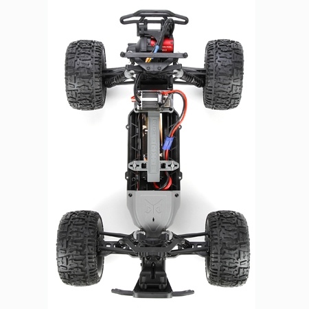 Electrix Ruckus 1/10 2WD Brushless RTR Monster Truck with AVC (Black/White)