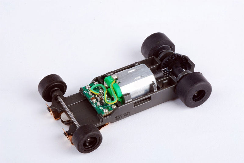 AFX Mega G+ HO Slot Car Long Rolling Chassis