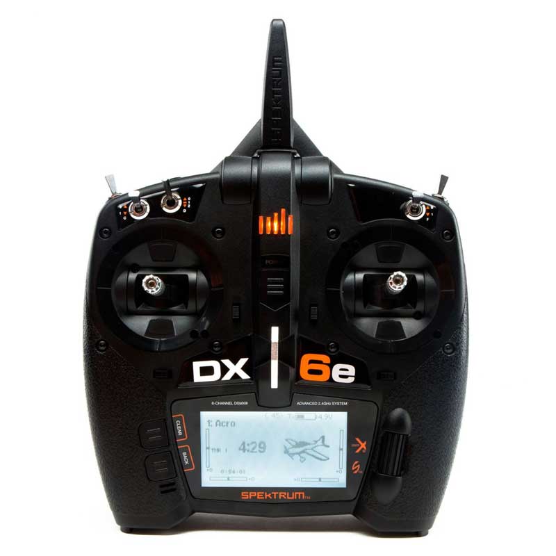 Spektrum DX6e 6-Channel Transmitter Only | Spektrum SPMR6655