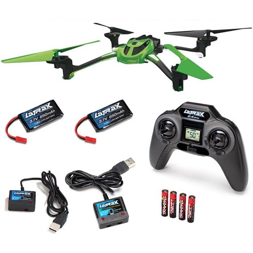 LaTrax Alias RTF Quadcopter w/BONUS 2ND BATT & DUAL CHARGER