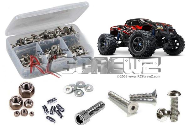 RC Screwz Traxxas X-Maxx 6S (77076) Stainless Steel Screw Kit